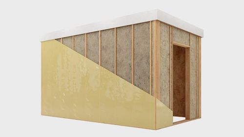 Wat is de opbouw van een HSB wand?